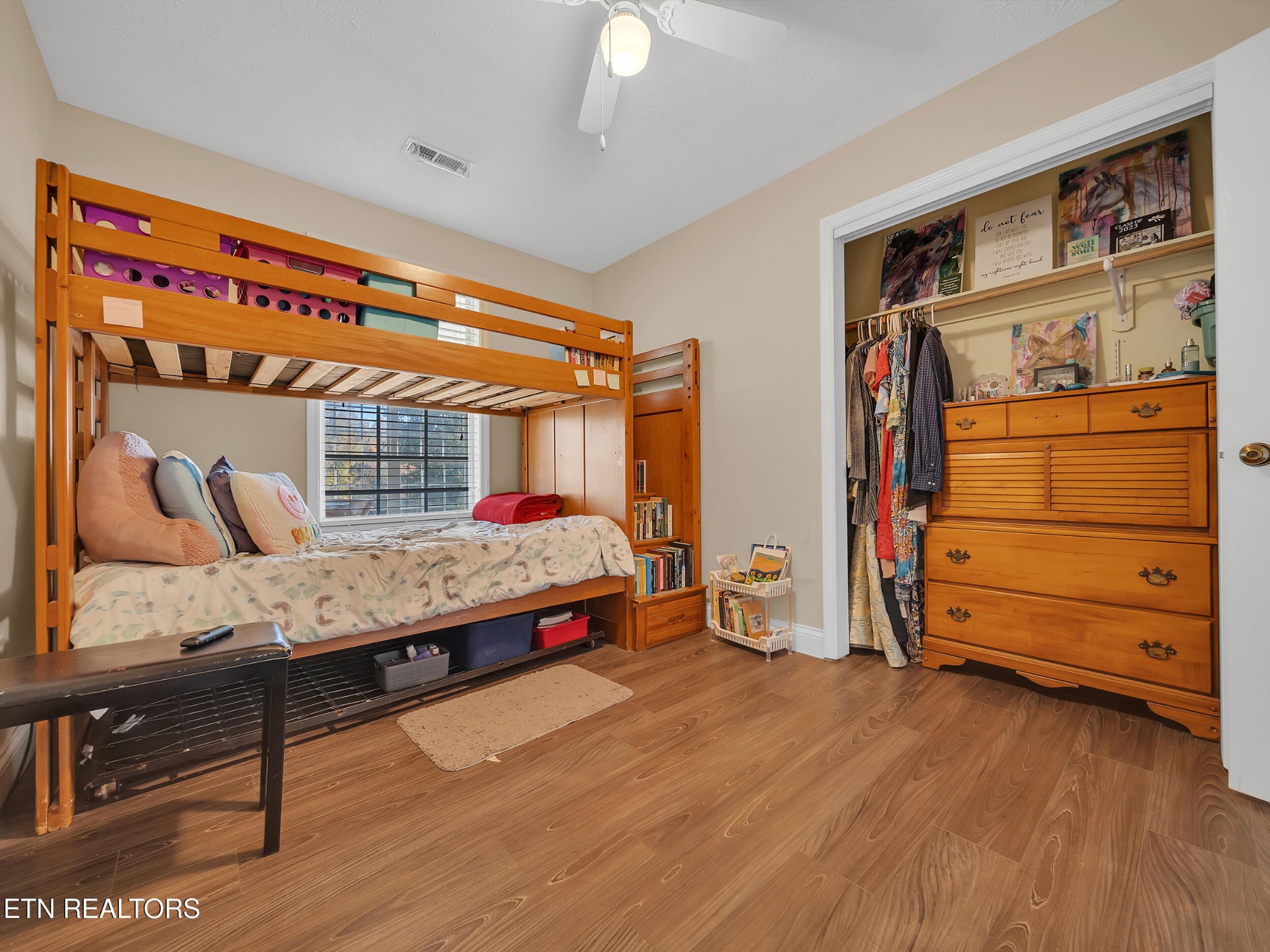 9256 Hines Valley Road Lenoir City, TN 37771 - Photo 23 of 46 a bedroom with bed and a window