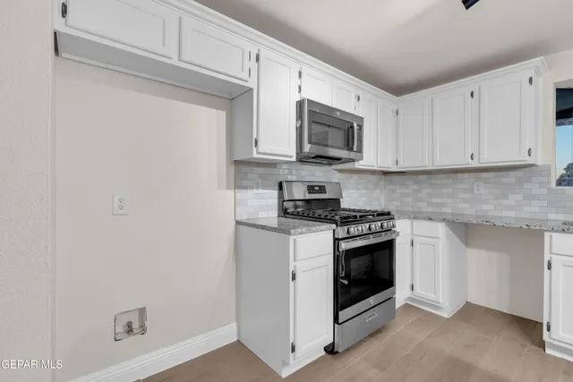 a view interior of a house and kitchen view
