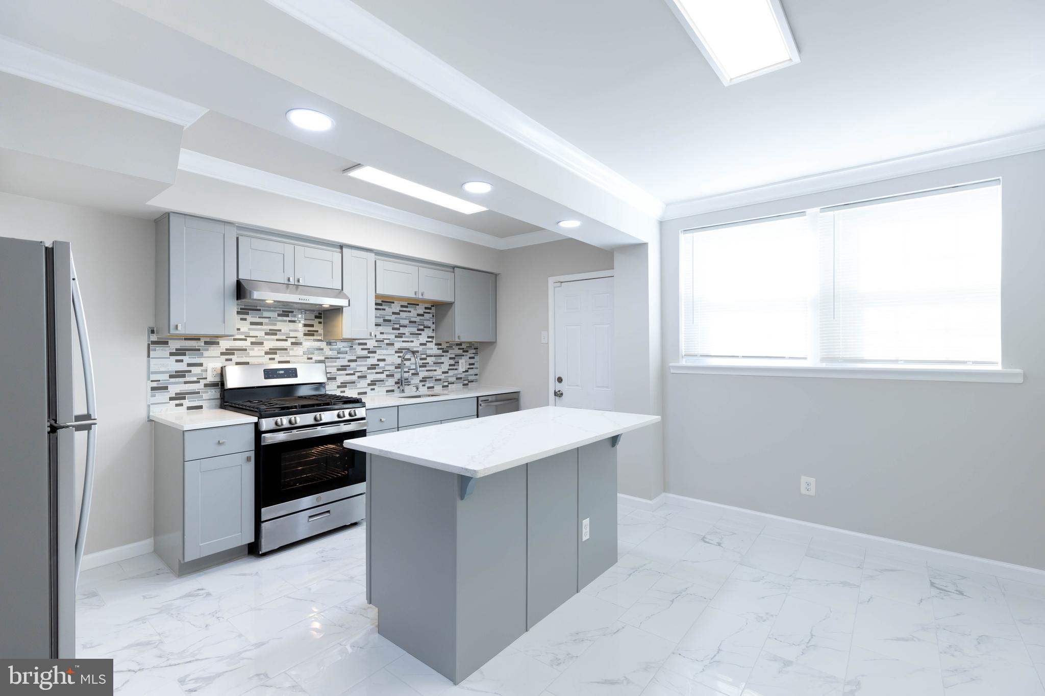 Open concept kitchen