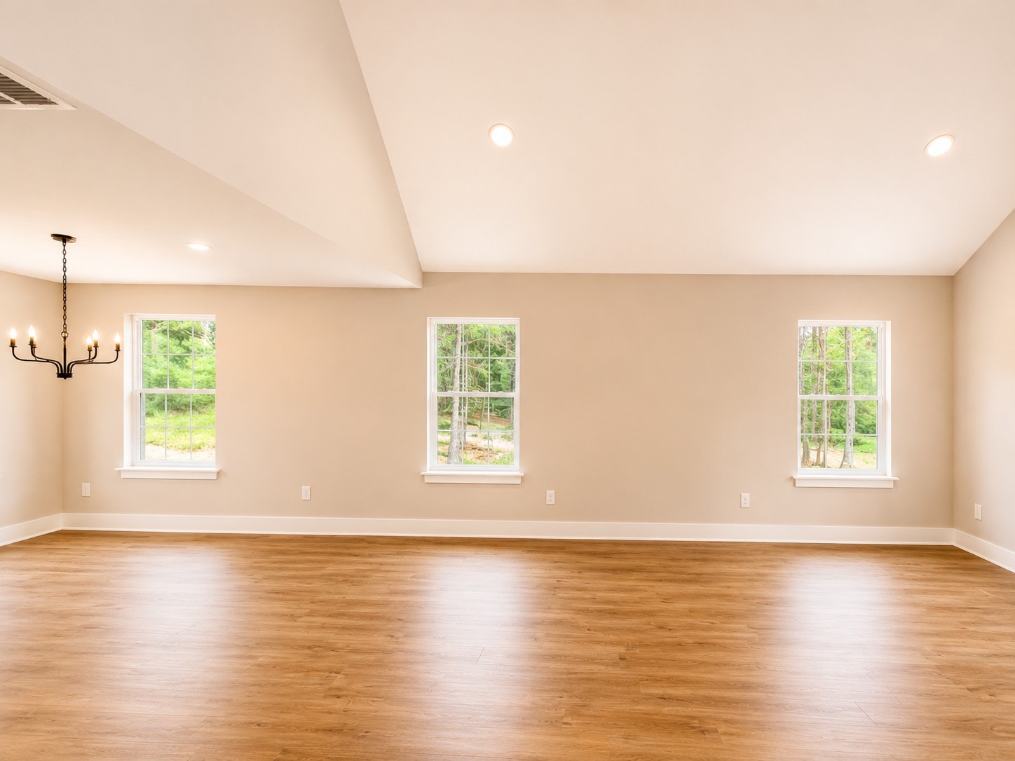 4619 Chapel Hill Road Southside, TN 37171 - Photo 16 of 29 an empty room with wooden floor and windows