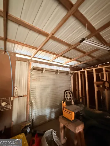 a view of a storage room with lots of stuff