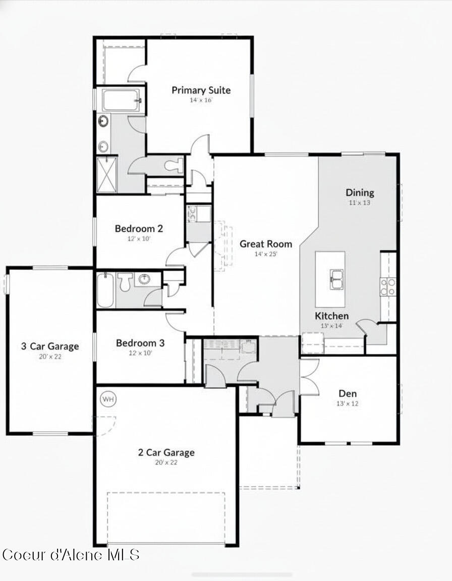 Tbd East Sunnyside Road Coeur D'Alene, ID 83814 - Photo 14 of 14 POSSIBLE SUNNYSIDE FLOOR PLAN