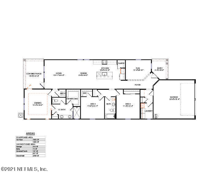 3063 Orange Picker Road Jacksonville, FL 32223 - Photo 3 of 4 1803 design2