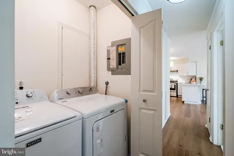 a view of bathroom with dual sinks