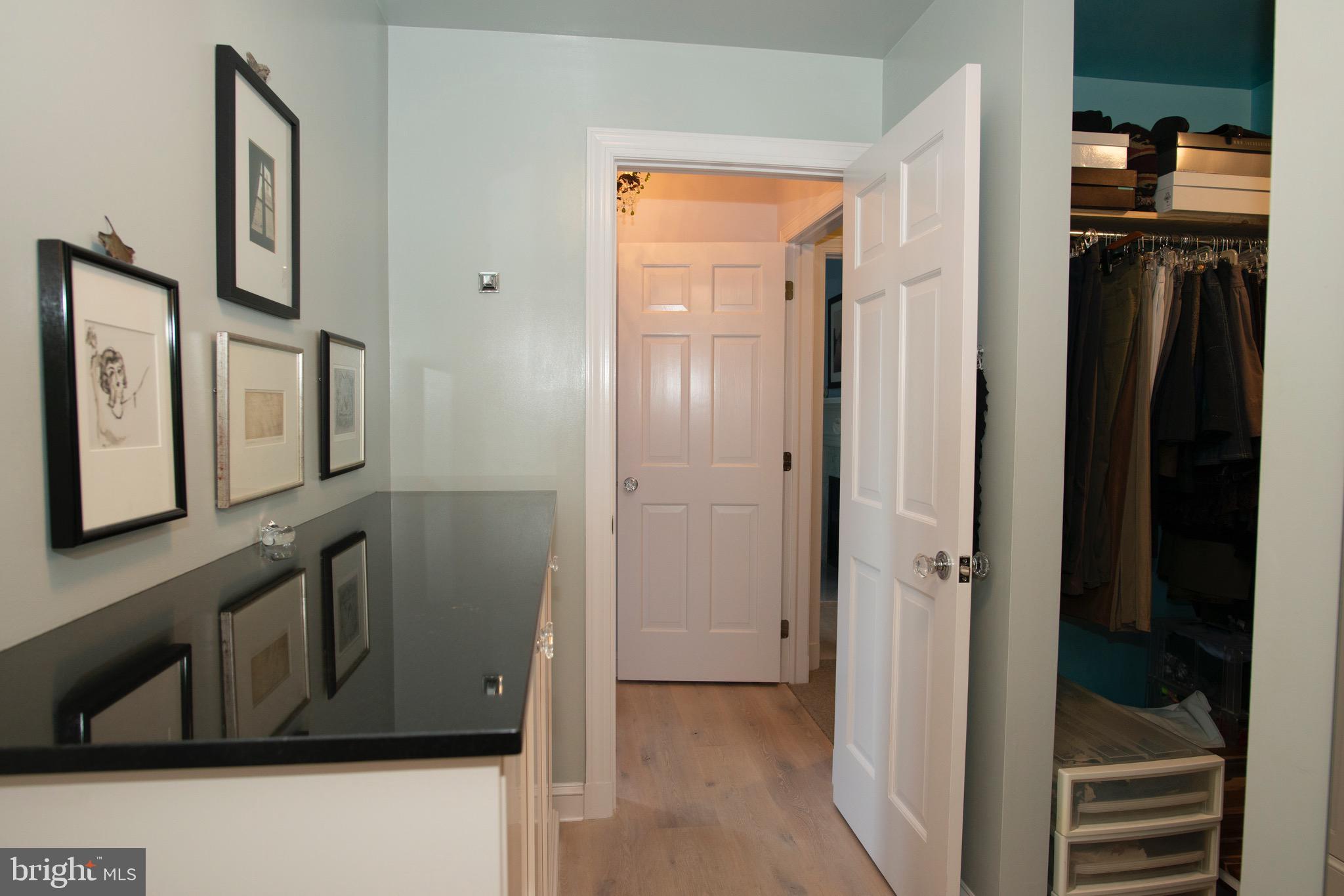 9 Devon Hill Road, Unit B2 Baltimore, MD 21210 - Photo 29 of 58 From primary BR to linen cabinet & walk-in closet