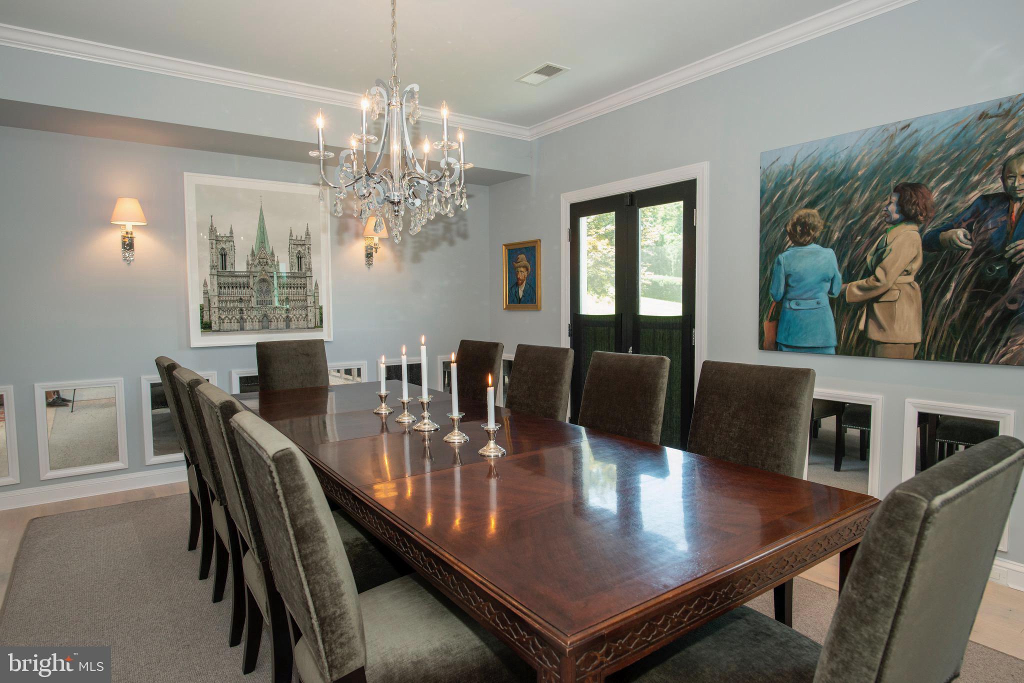 9 Devon Hill Road, Unit B2 Baltimore, MD 21210 - Photo 10 of 58 French doors off dining room w/ bucolic view