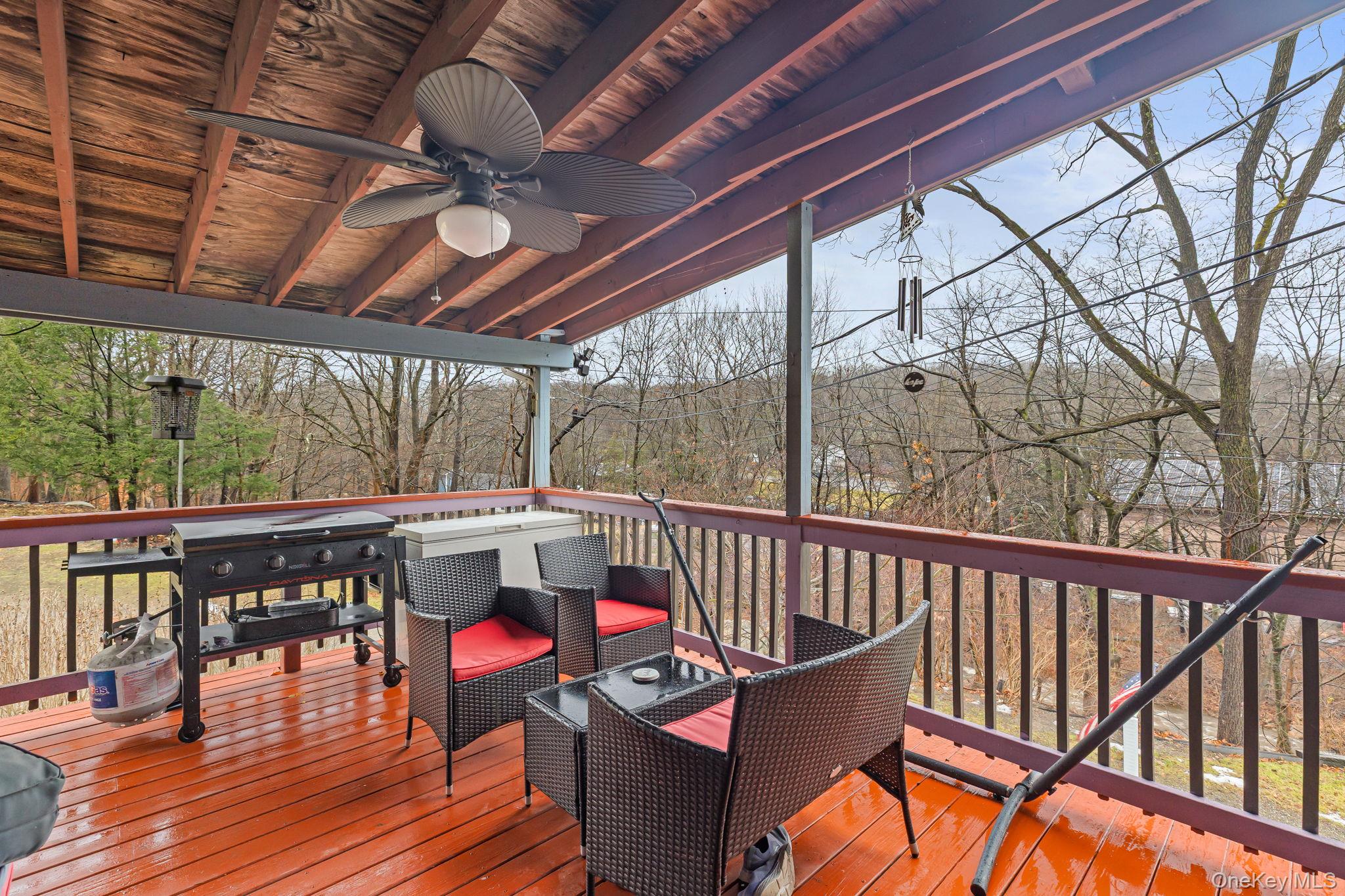 11 Cross Creek Road Cold Spring, NY 10516 - Photo 11 of 43 a view of balcony with furniture and wooden floor