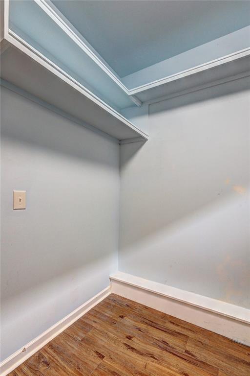 505 Riverview Lane Canton, GA 30114 - Photo 22 of 34 a view of a small space with wooden floor and closet