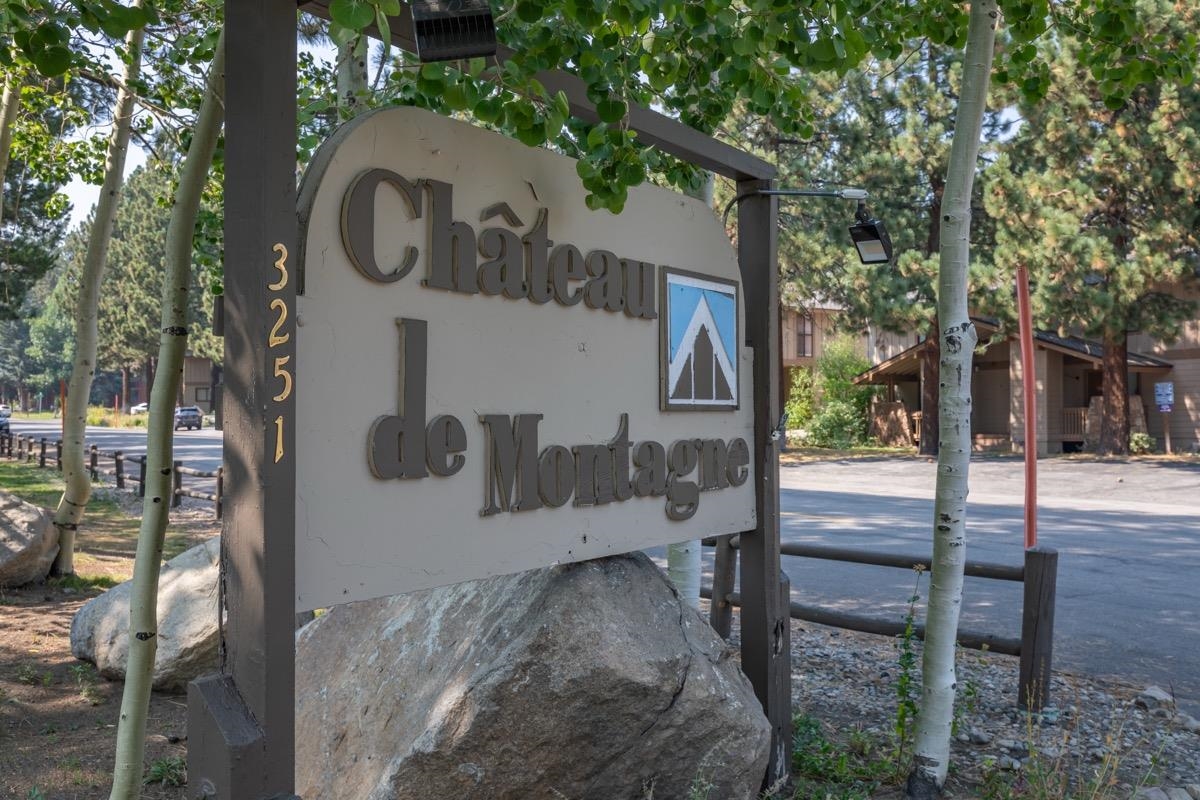 3251 Chateau Road, Unit 12 Mammoth Lakes, CA 93546 - Photo 42 of 50 a view of a house with a tree in the background
