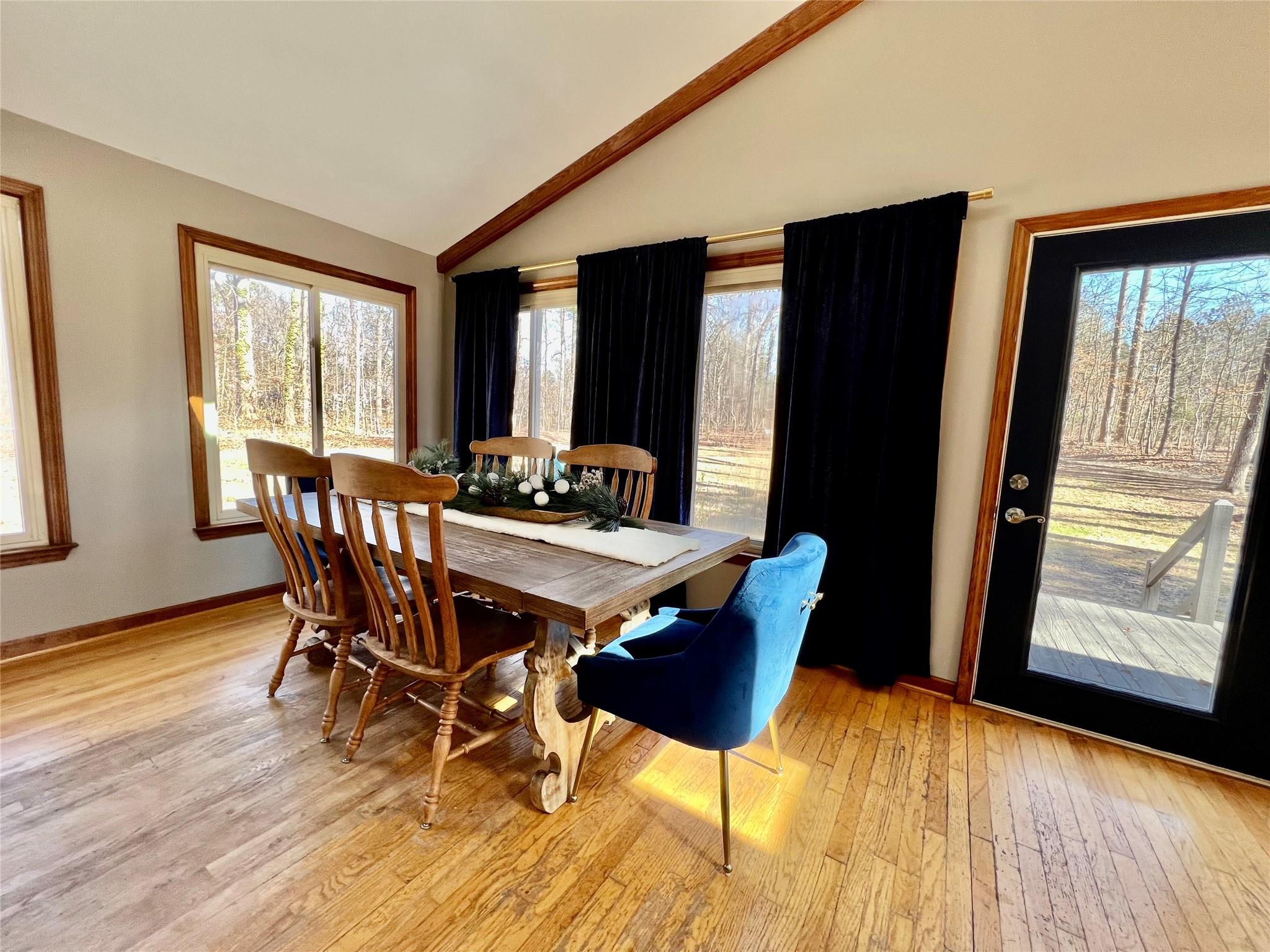 3430 Rimer Road Concord, NC 28025 - Photo 14 of 32 a dining room with furniture window and wooden floor