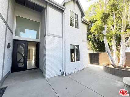 a view of a entryway door