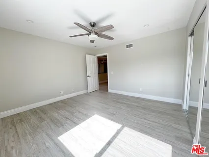 a backyard of a house