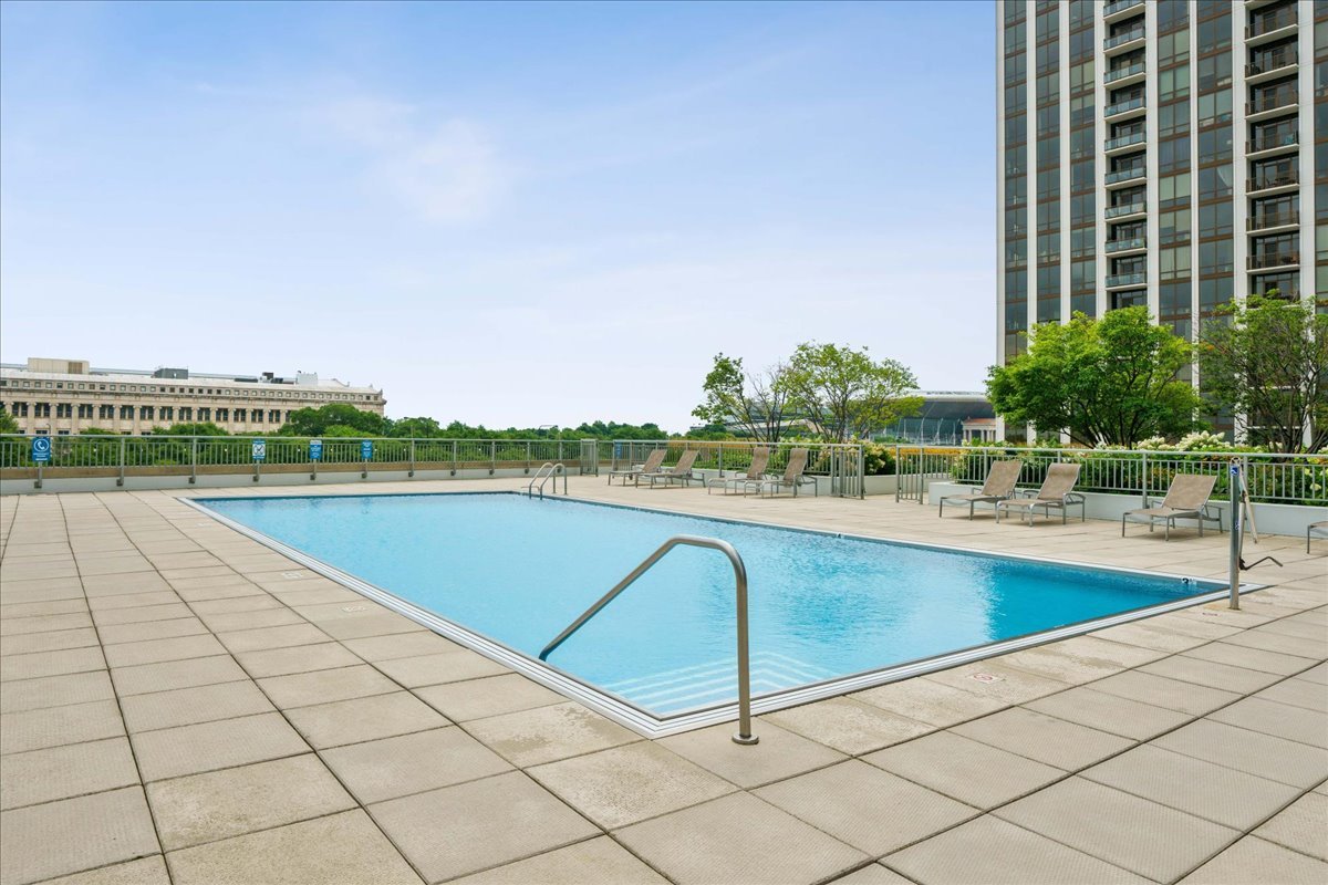 1235 South Prairie Avenue, Unit 2709 Chicago, IL 60605 - Photo 42 of 46 a view of swimming pool with outdoor seating