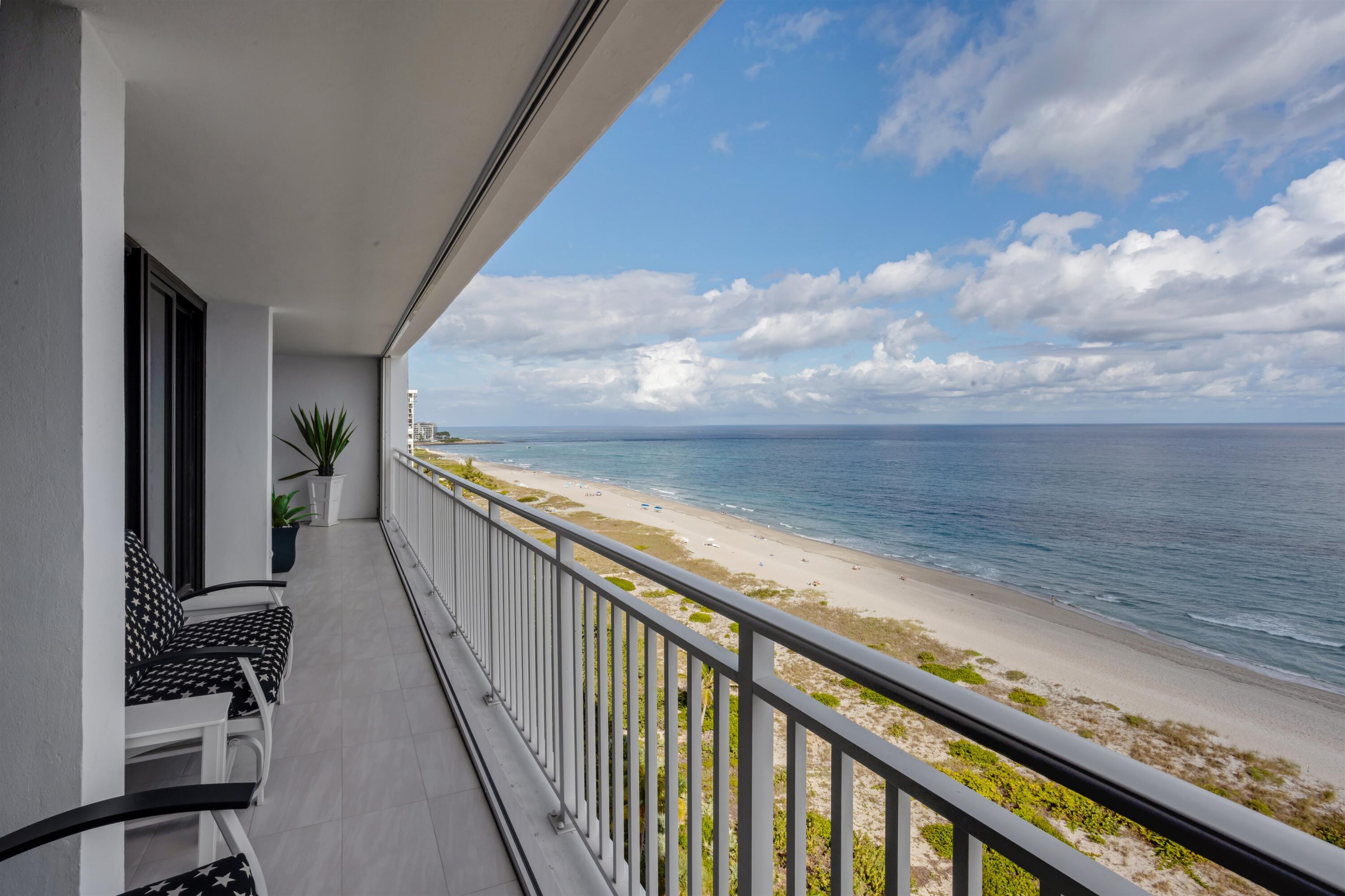 2600 South Ocean Boulevard, Unit 11E Boca Raton, FL 33432 - Photo 24 of 46 a view of a balcony