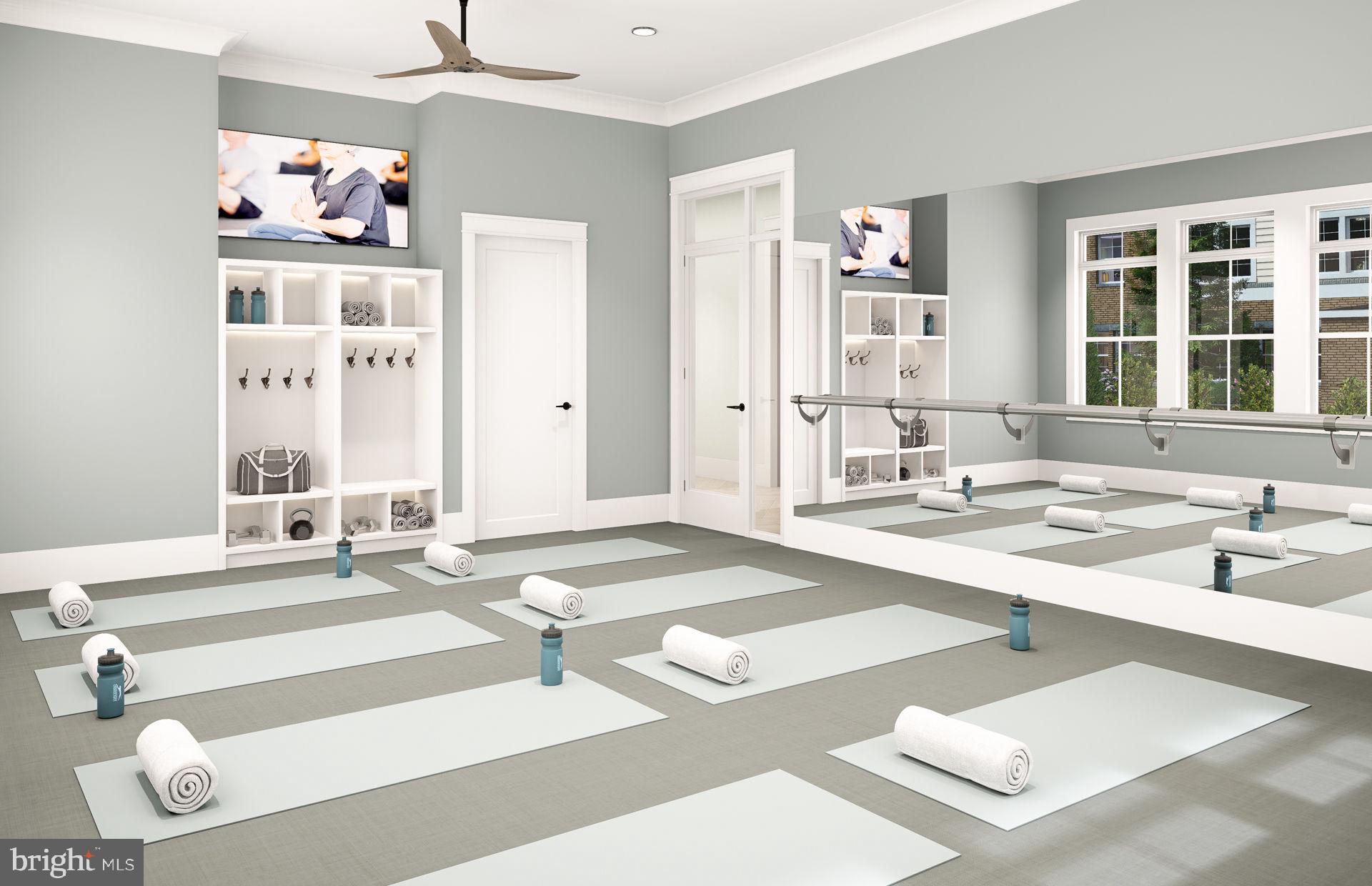 6117 Azurite Way Haymarket, VA 20169 - Photo 52 of 60 Clubhouse: Movement Studio - Rendering