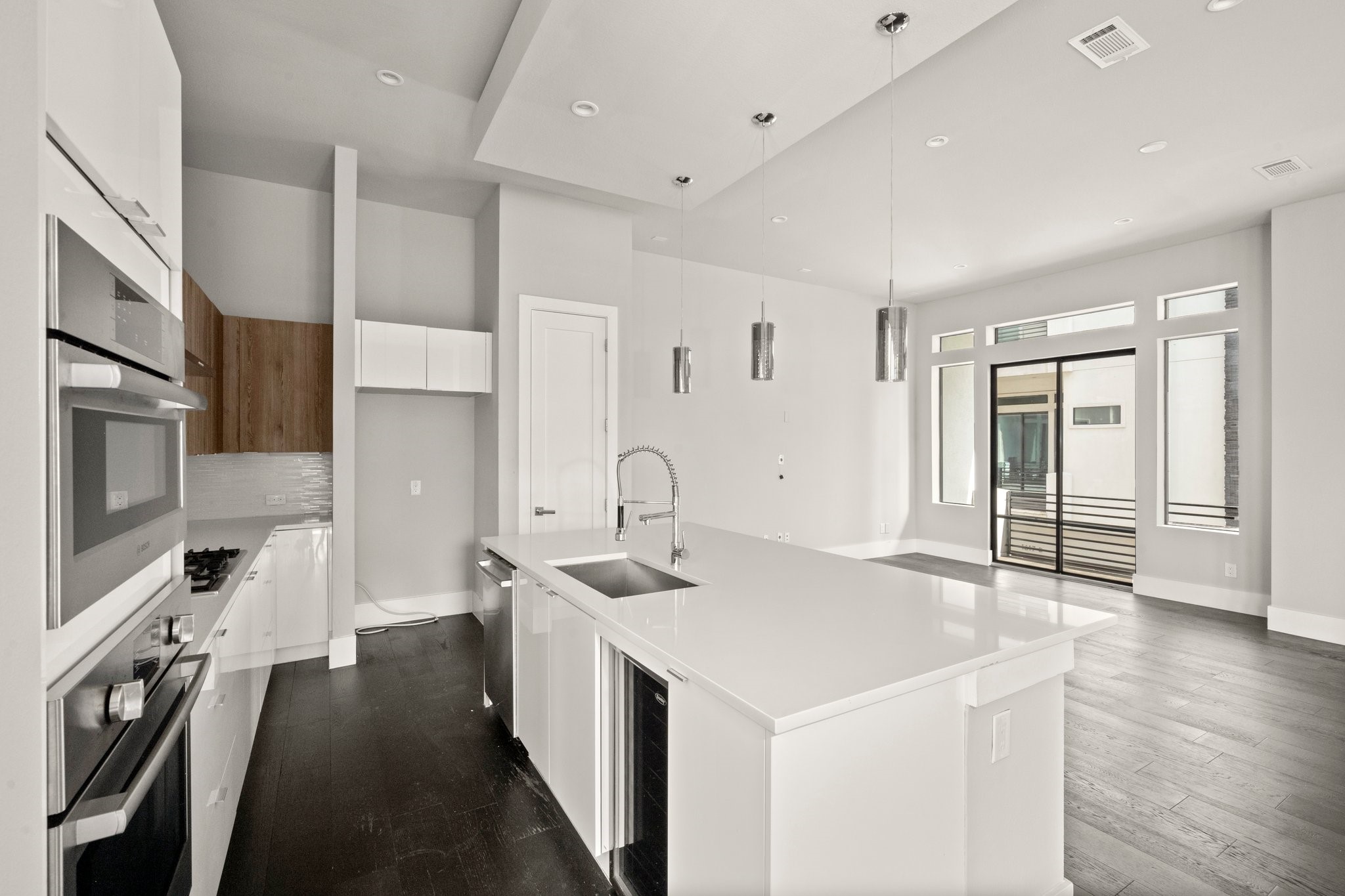1615 Wheeler Avenue, Unit A Houston, TX 77004 - Photo 15 of 28 a kitchen with a sink appliances and cabinets