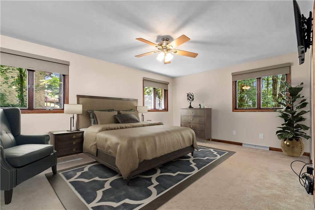 7005 Franklin Road Cranberry Township, PA 16066 - Photo 15 of 26 a bedroom with a bed furniture and a window