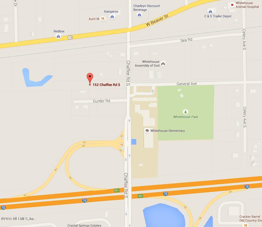 152 Chaffee Road South Jacksonville, FL 32220 - Photo 6 of 7 Map