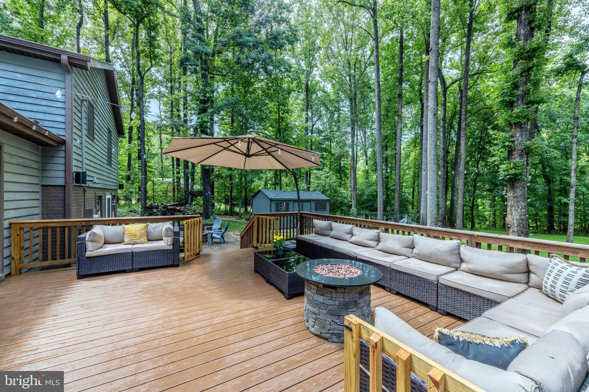 1425 Jacks Shop Road Rochelle, VA 22738 - Photo 47 of 56 a view of a patio with couches and pool