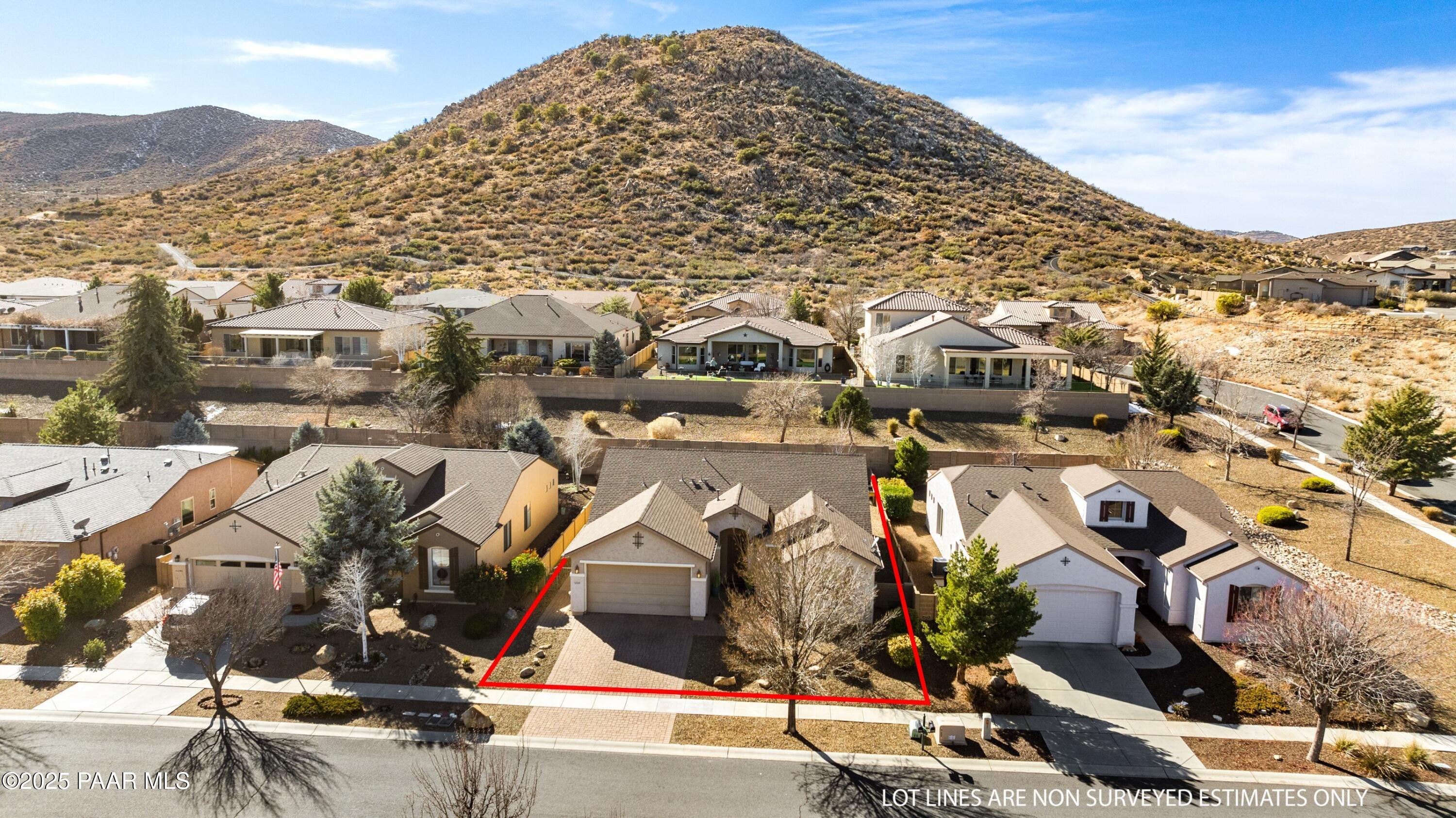 1200 Rusty Nail Road Prescott Valley, AZ 86314 - Photo 3 of 32 an aerial view of multiple house
