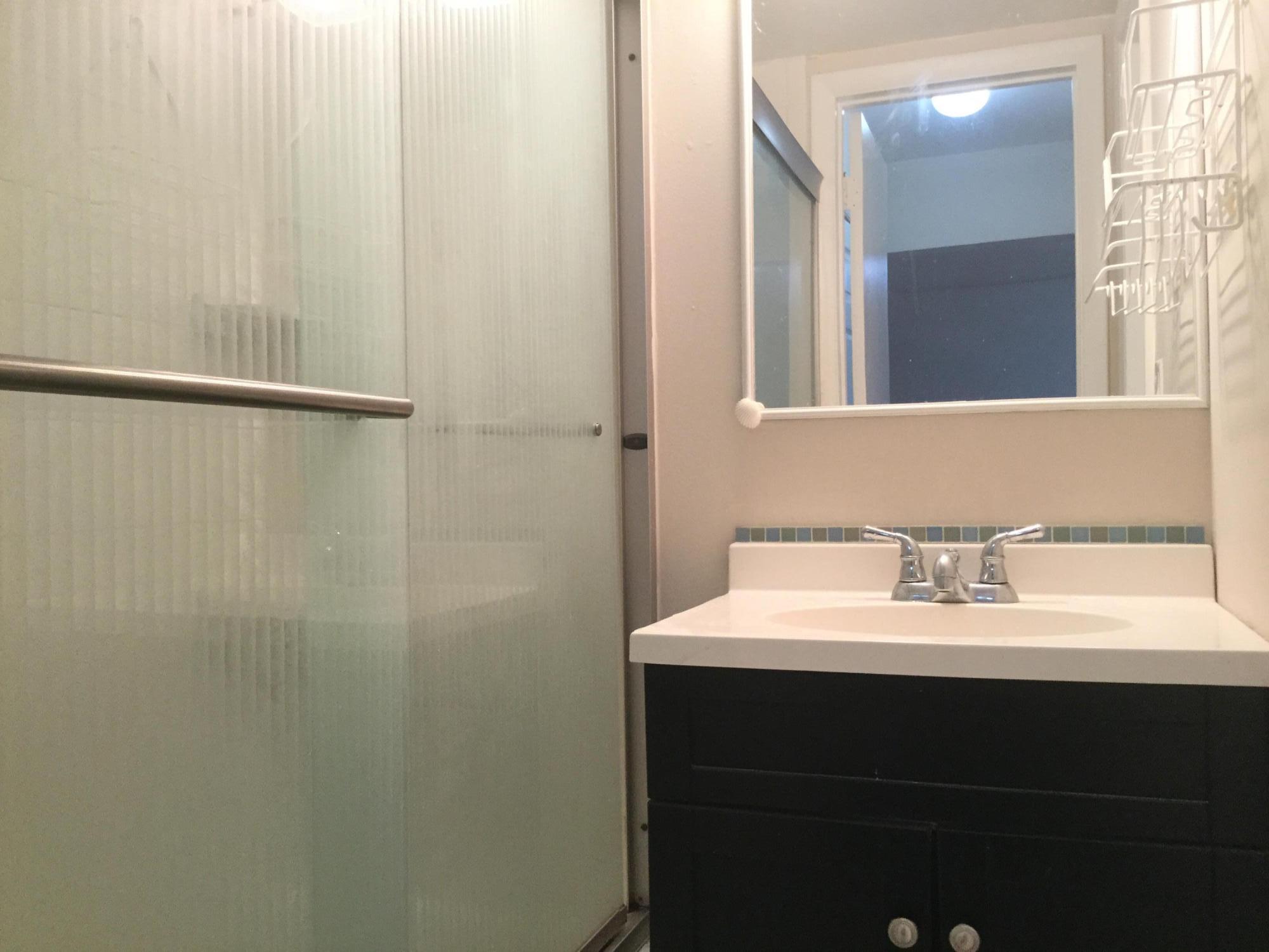 620 Northwest 13th Street, Unit 150 Boca Raton, FL 33486 - Photo 11 of 24 Bathtub with glass door