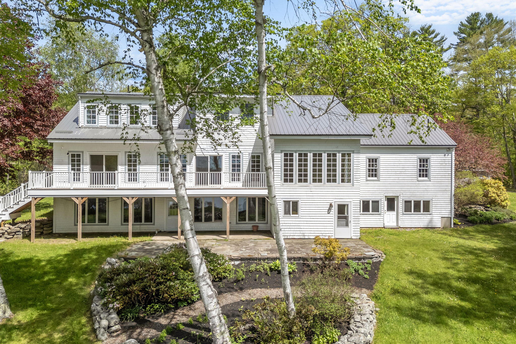 299 Gates Road Jefferson, ME 04348 - Photo 10 of 121 Back View of Home