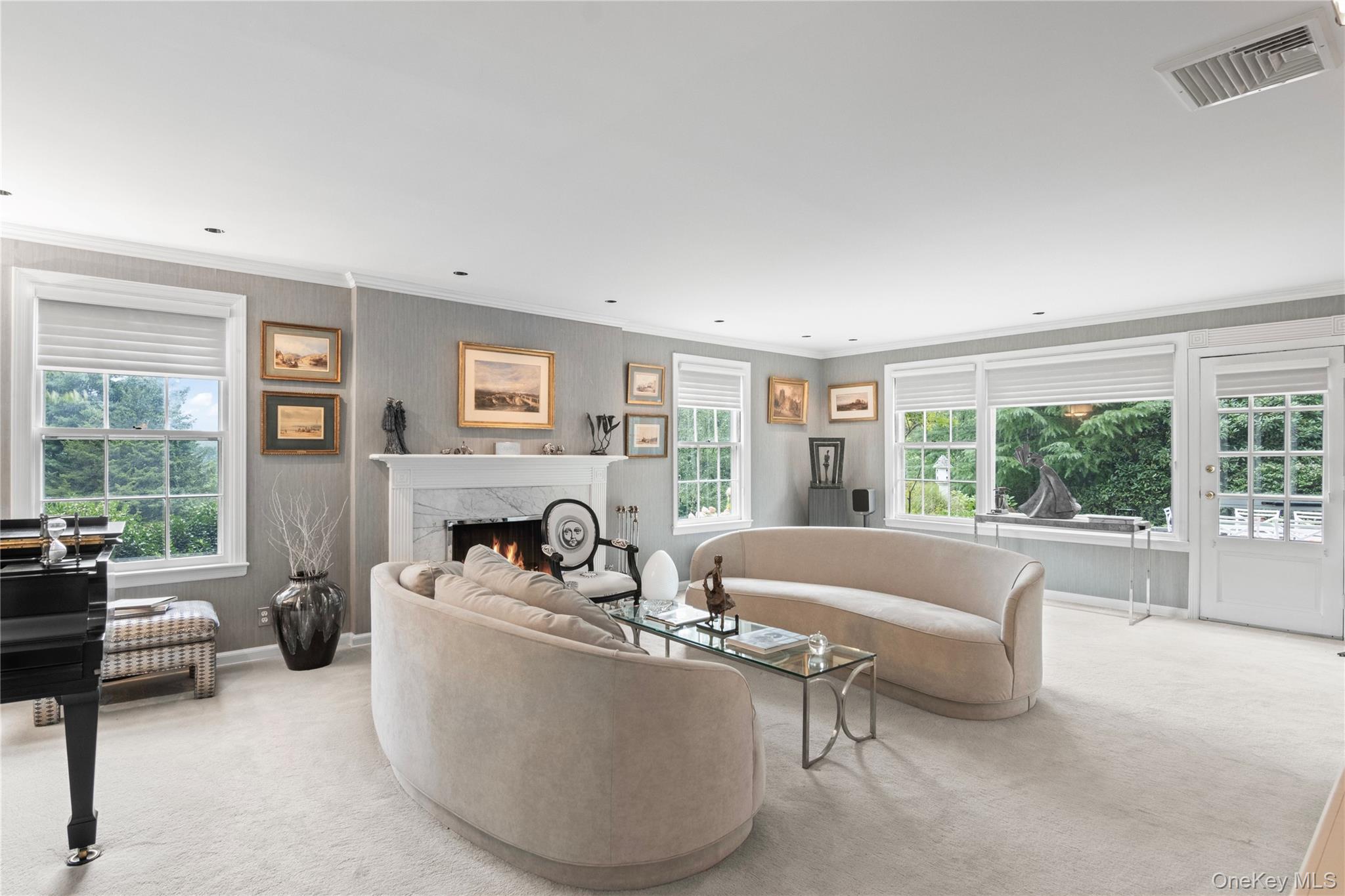 1276 Ridge Road Syosset, NY 11791 - Photo 6 of 30 a living room with furniture and a large window