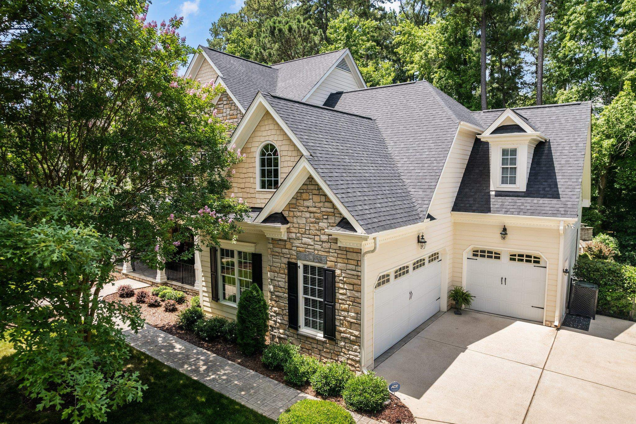 3223 Rain Forrest Way Raleigh, NC 27614 - Photo 3 of 71 a aerial view of a house with yard