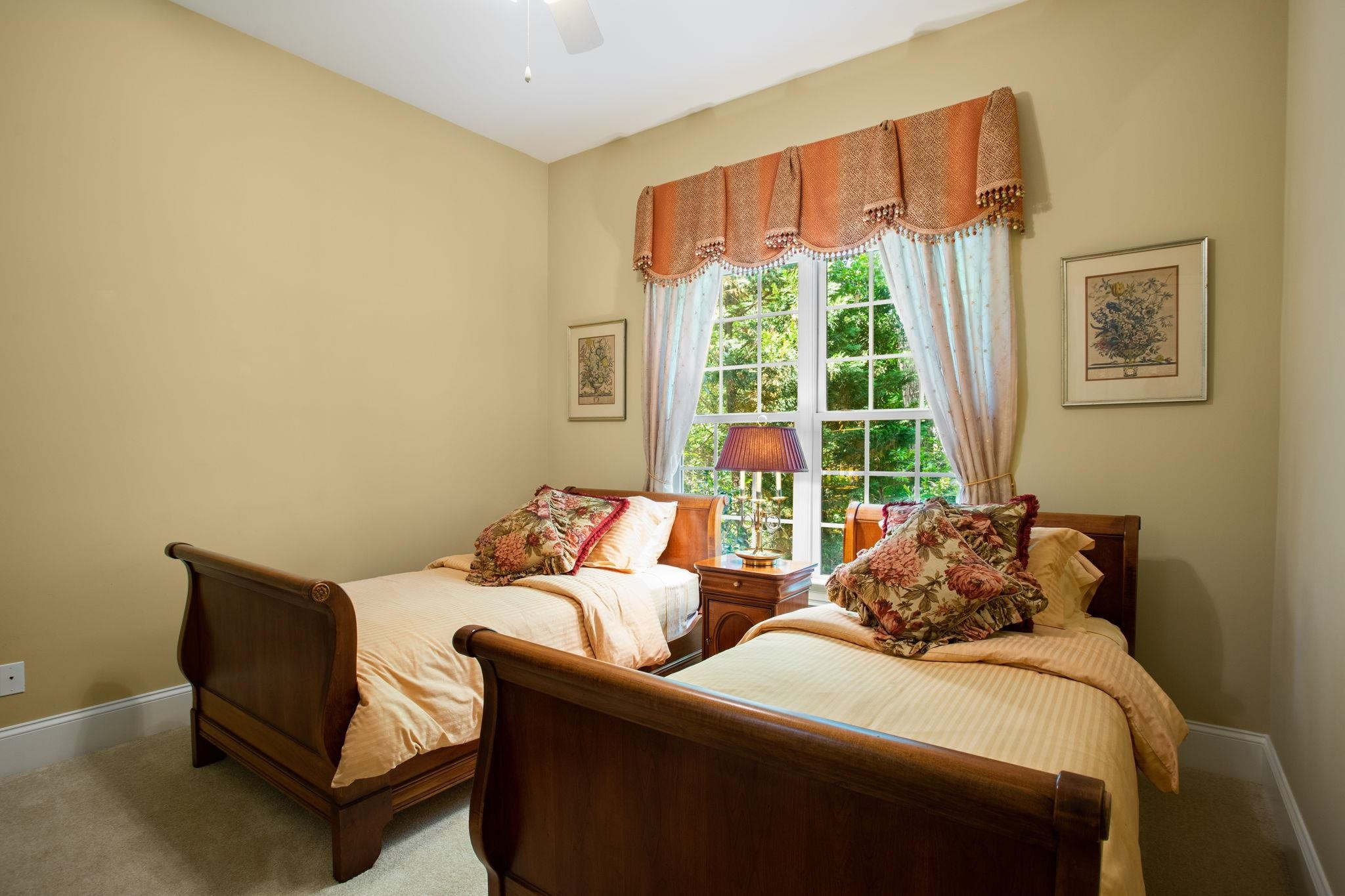 3223 Rain Forrest Way Raleigh, NC 27614 - Photo 35 of 71 a bedroom with a bed and a window