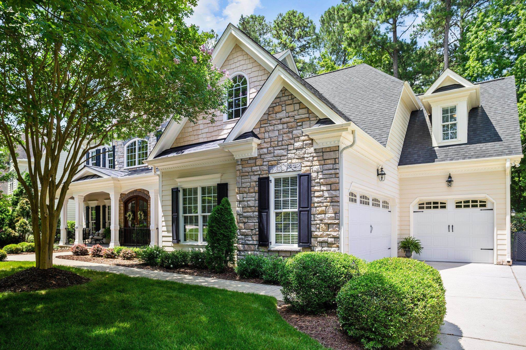 3223 Rain Forrest Way Raleigh, NC 27614 - Photo 4 of 71 front view of a house with a yard