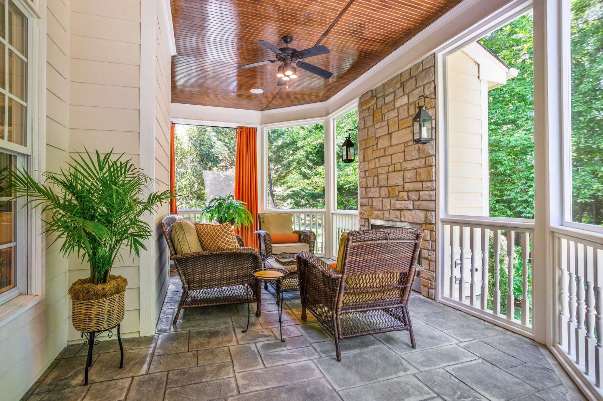 3223 Rain Forrest Way Raleigh, NC 27614 - Photo 47 of 71 a outdoor living space with furniture and garden view