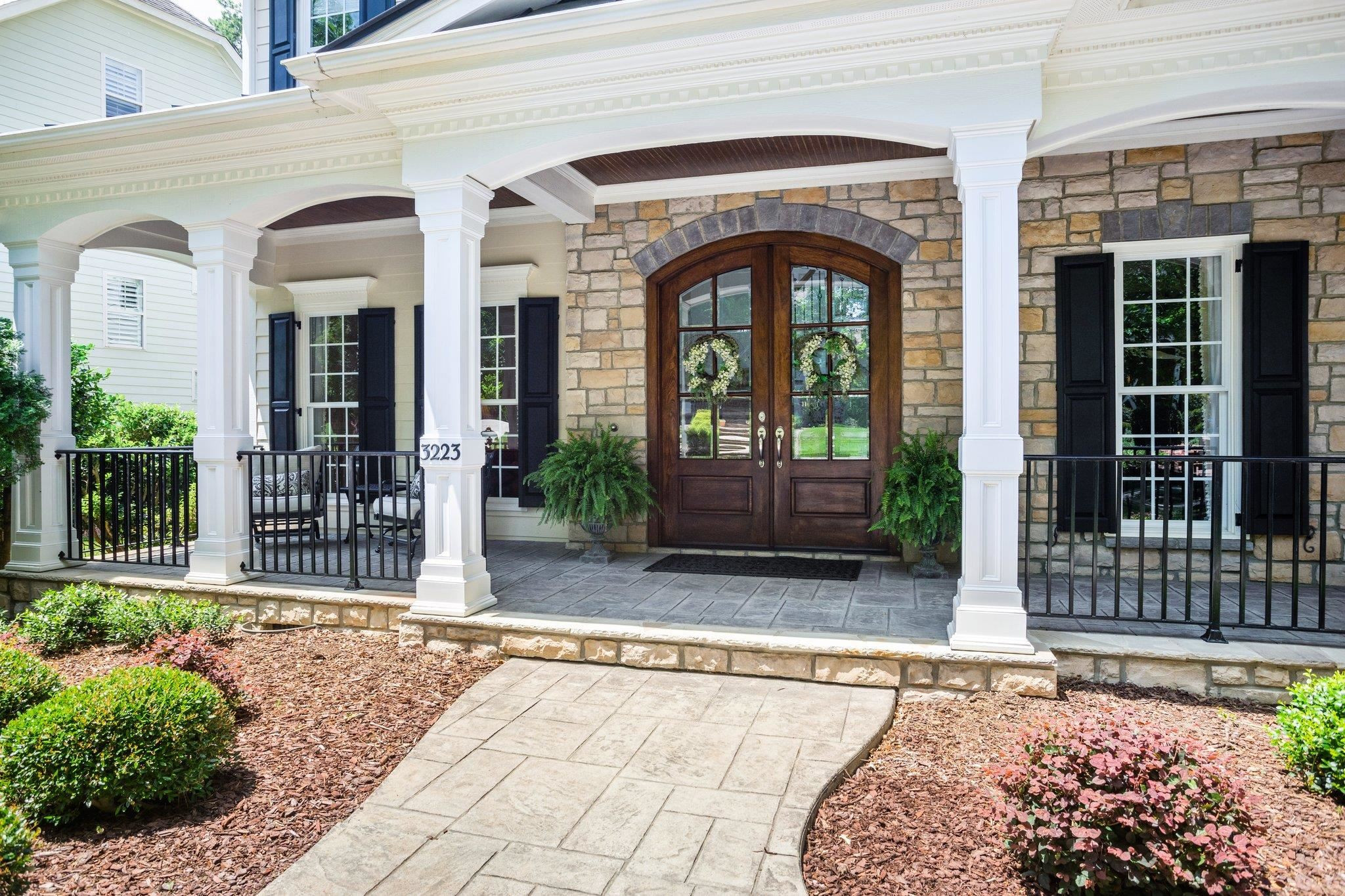 3223 Rain Forrest Way Raleigh, NC 27614 - Photo 5 of 71 a front view of a house with a porch