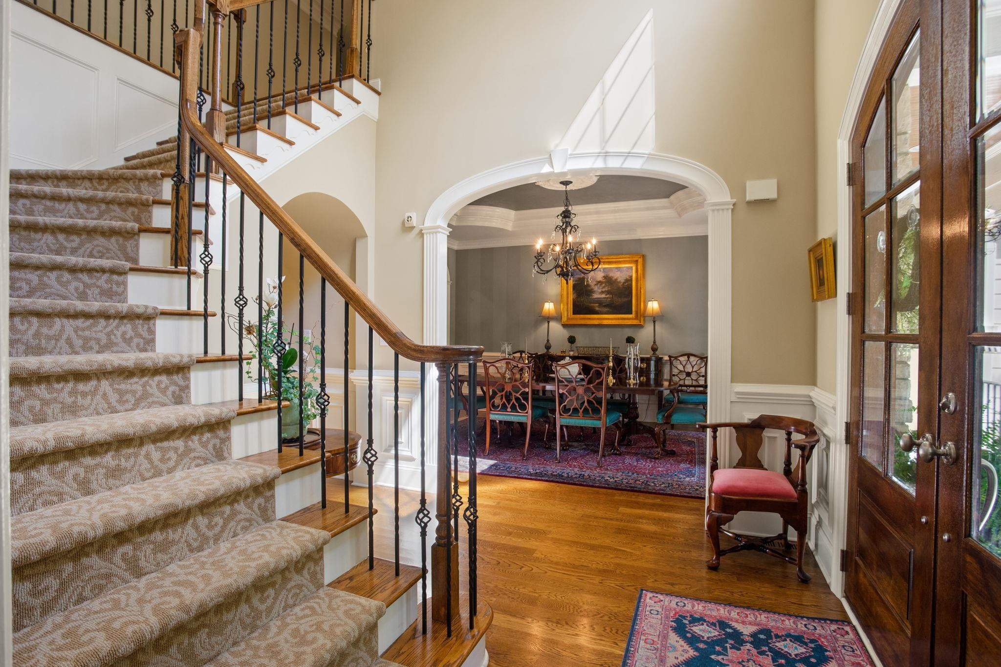 3223 Rain Forrest Way Raleigh, NC 27614 - Photo 9 of 71 a view of a livingroom with furniture and a rug