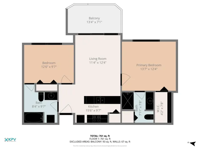 a picture of a floor plan