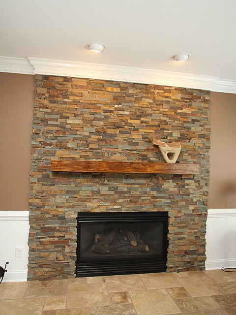 9413 Stone Mountain Road Raleigh, NC 27613 - Photo 10 of 25 Fireplace