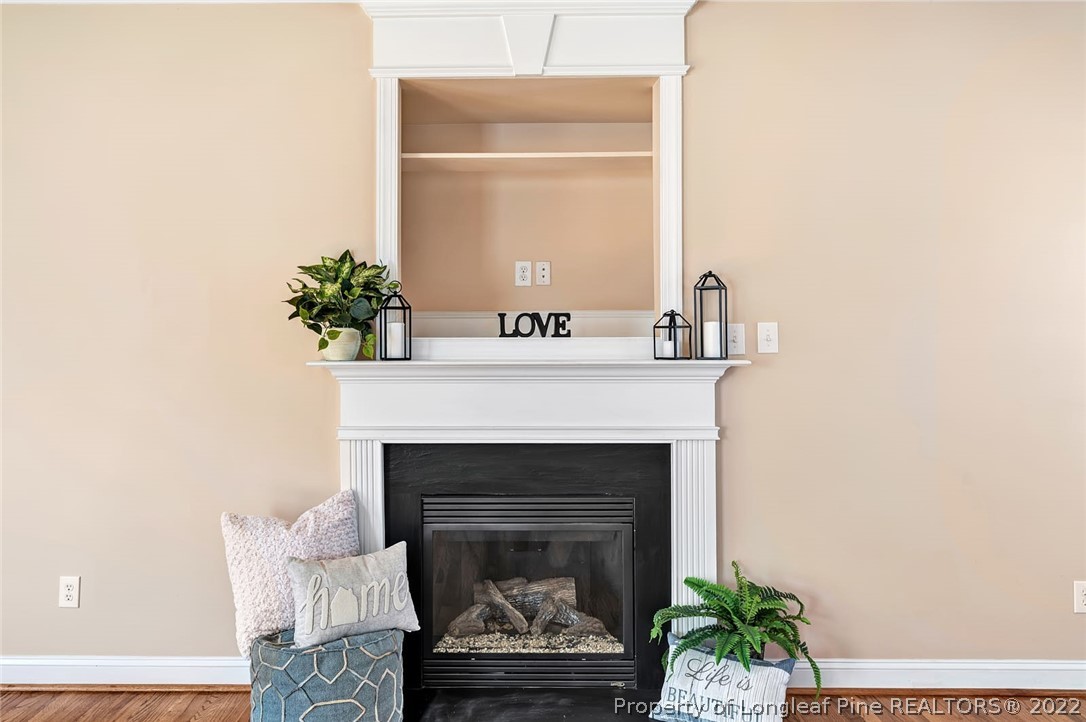 31 Reece Drive Sanford, NC 27332 - Photo 6 of 36 a close view of a fireplace in a room