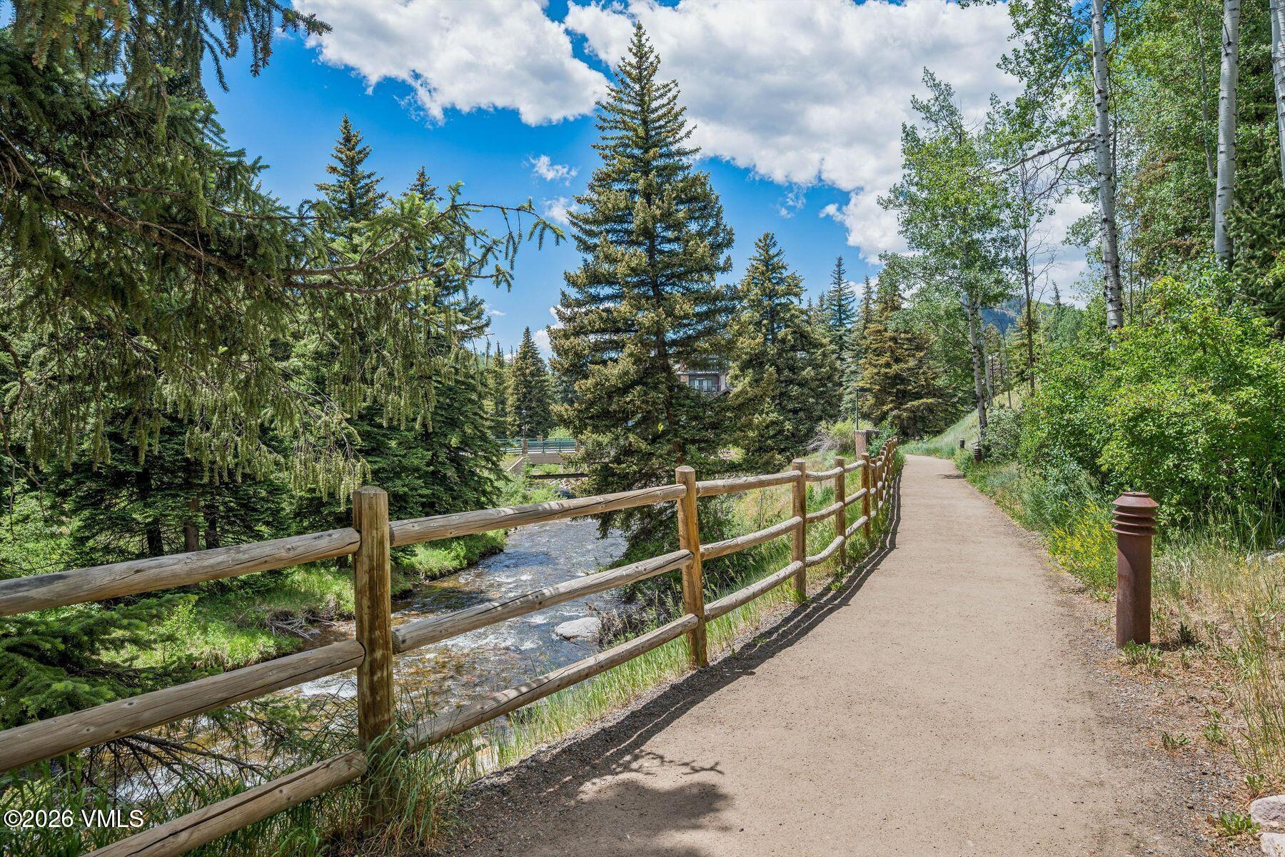 434 South Frontage Road East, Unit 204 Vail, CO 81657 - Photo 44 of 53 Path to Vail Village