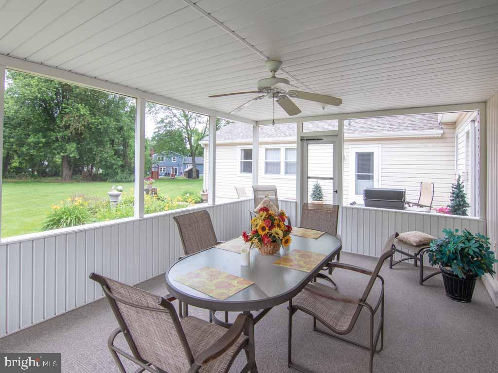 75 Karen Road Holland, PA 18966 - Photo 55 of 55 Ceiling fan in the sunroom