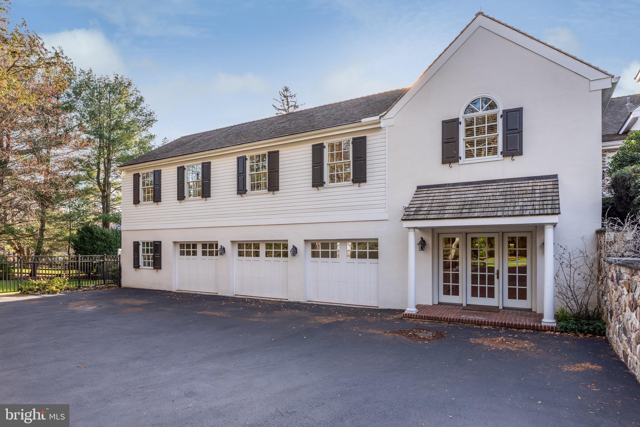 400 Inveraray Villanova, PA 19085 - Photo 56 of 61 3 bay garage and side entrance