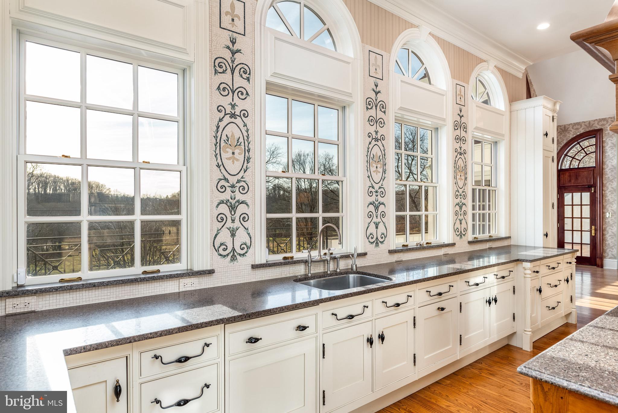 400 Inveraray Villanova, PA 19085 - Photo 9 of 61 Gourmet Kitchen with elegant inlaid custom tile