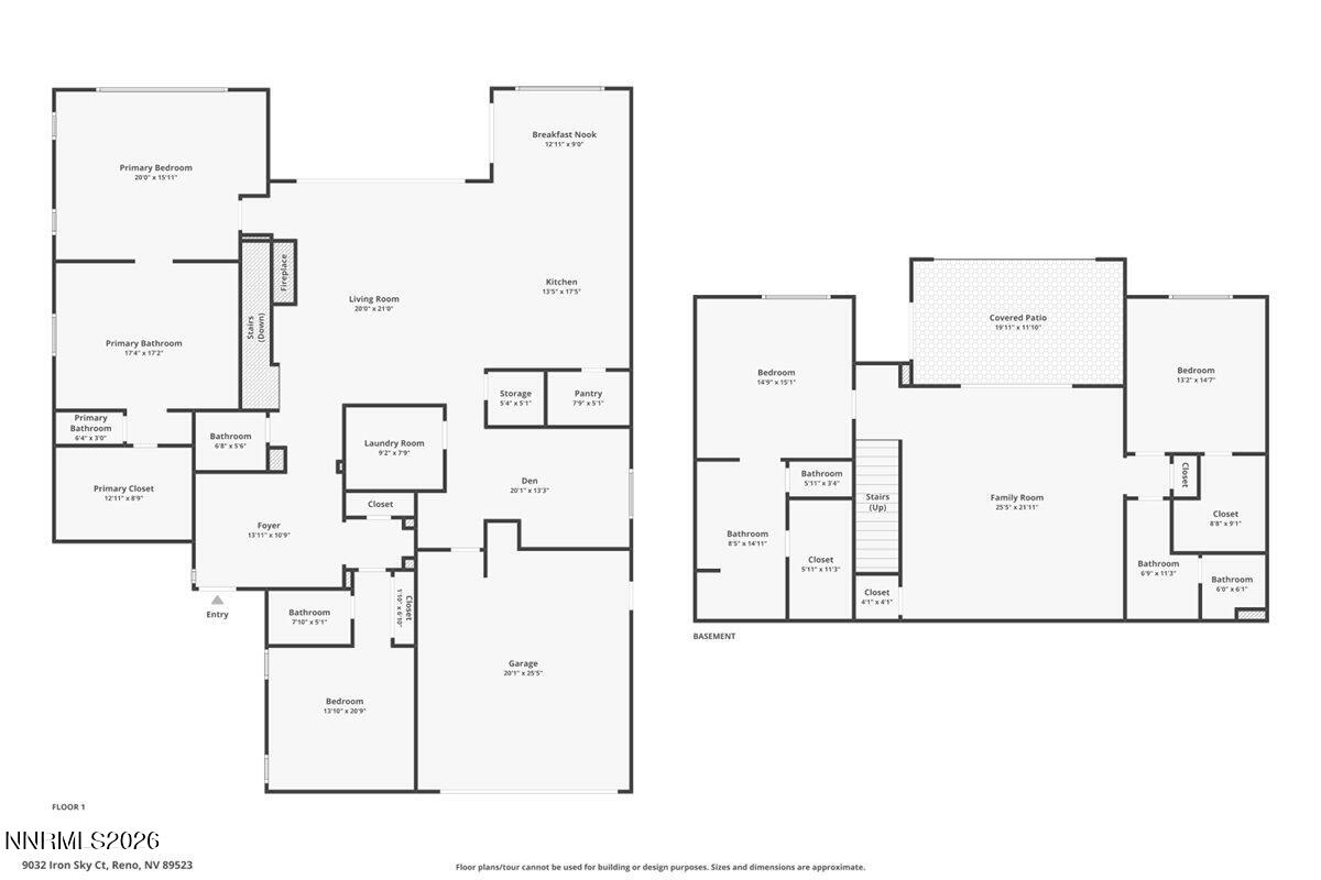 9032 Iron Sky Court Reno, NV 89523 - Photo 57 of 57 01-Floor Plan