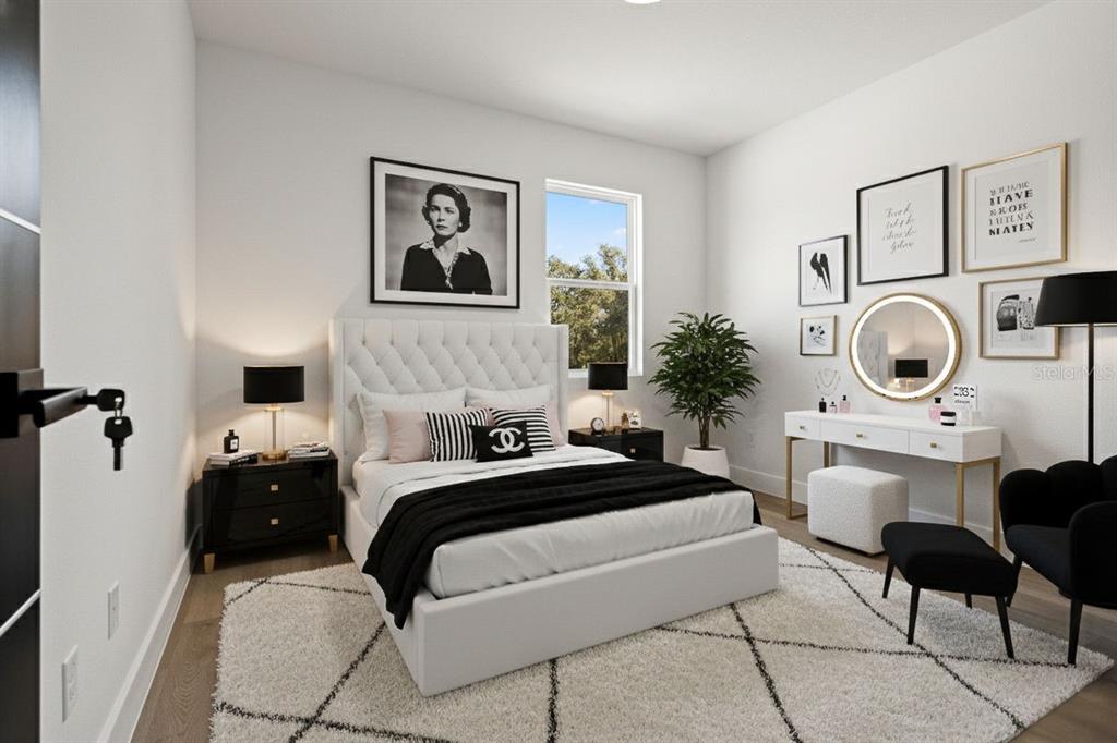 11810 North Providence Way Citrus Springs, FL 34433 - Photo 33 of 53 a bedroom with a bed and a chair