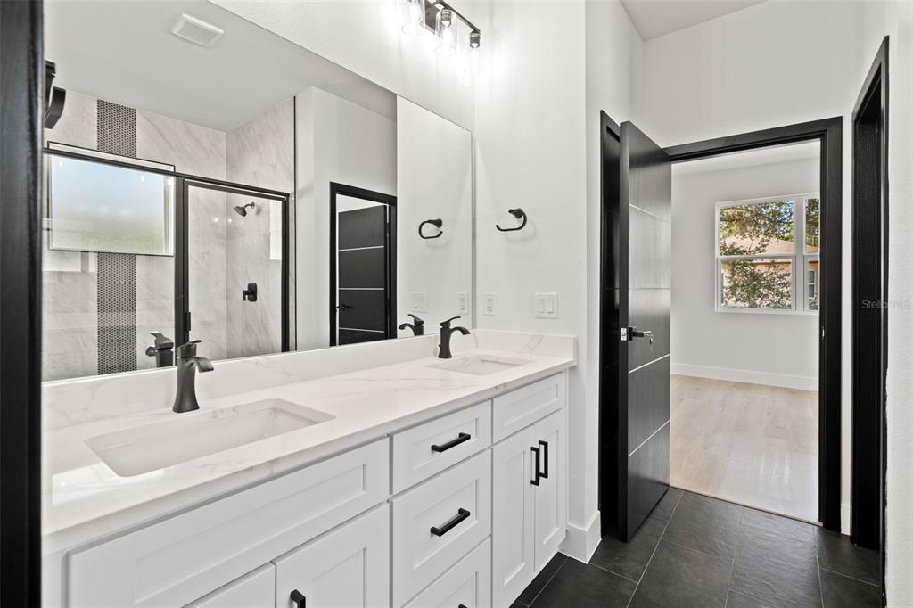 11810 North Providence Way Citrus Springs, FL 34433 - Photo 39 of 53 a bathroom with a sink and a mirror