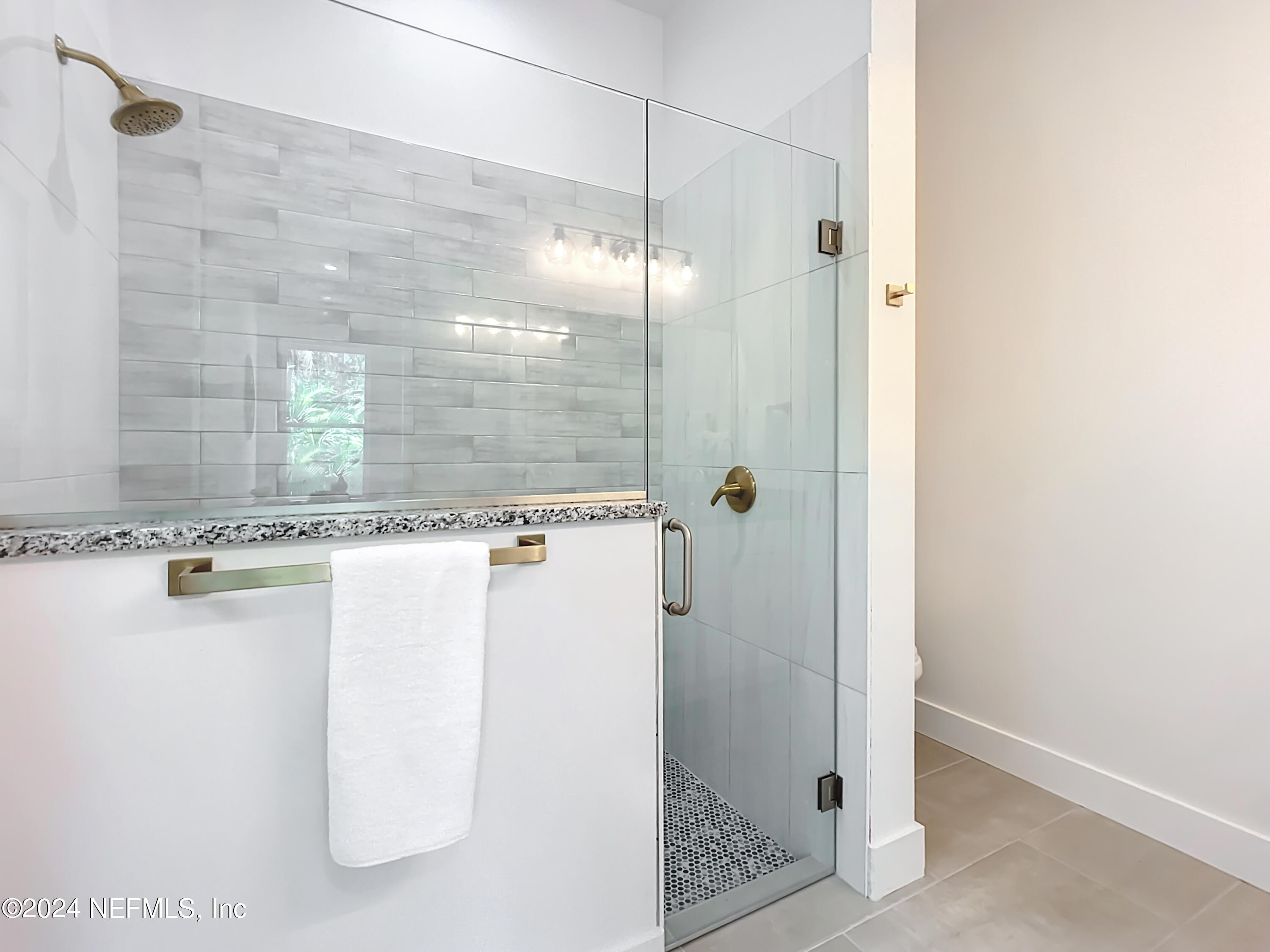 2909 Brougham Jacksonville, FL 32246 - Photo 22 of 46 a bathroom with a shower