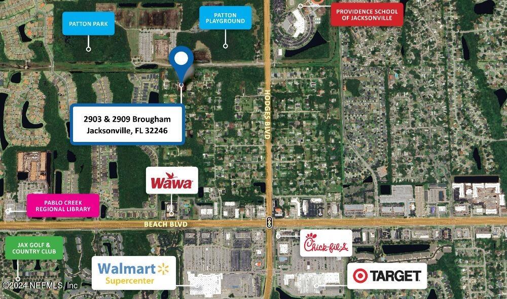 2909 Brougham Jacksonville, FL 32246 - Photo 43 of 46 a bunch of street signs outside the stores