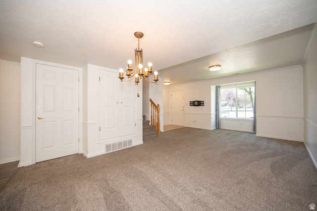 1799 West 1110th Street North Provo, UT 84604 - Photo 6 of 24 Spacious interior featuring neutral carpeting and white wall finishes