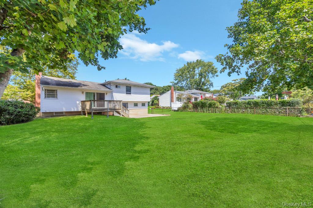 196 Haypath Road Old Bethpage, NY 11804 - Photo 20 of 21 View of yard with a deck