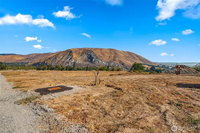 a view of lake with mountain