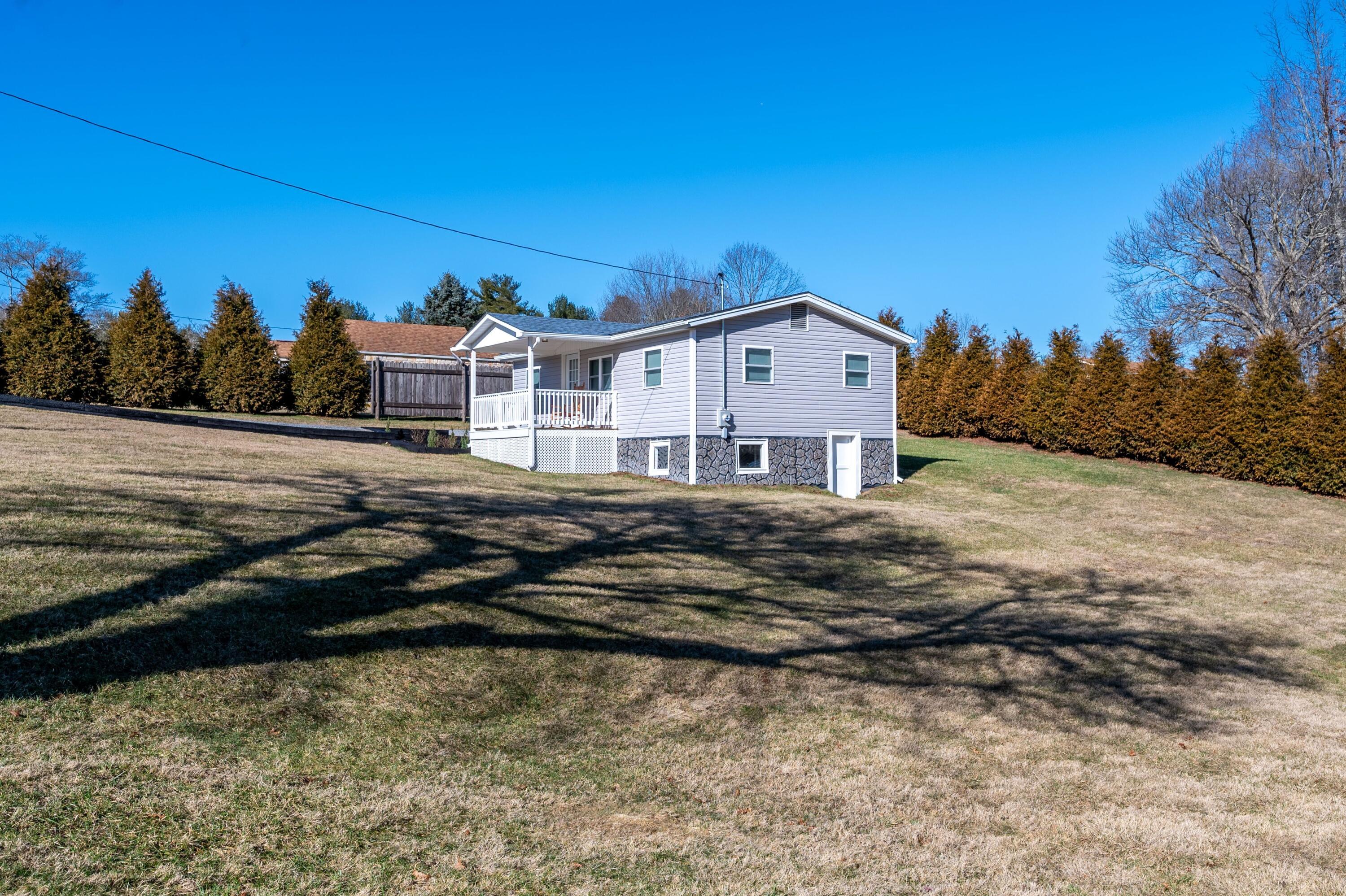 225 Mill Run Road Southwest Floyd, VA 24091 - Photo 43 of 46 a view of a house with a big yard