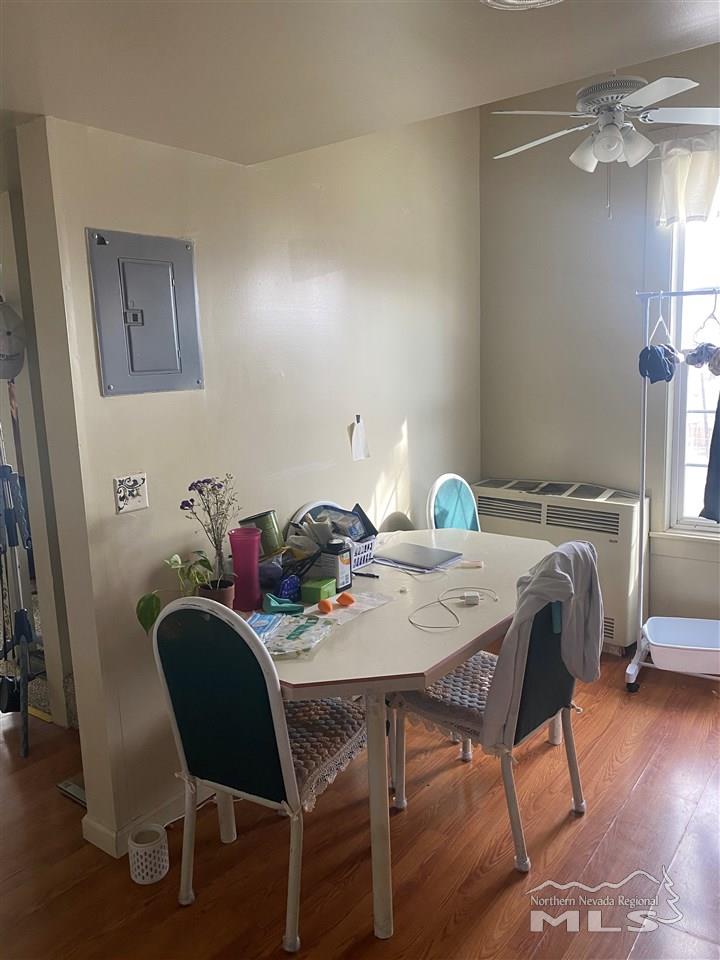 53 West 9th Street Reno, NV 89503 - Photo 28 of 33 a view of a dining room with furniture and wooden floor